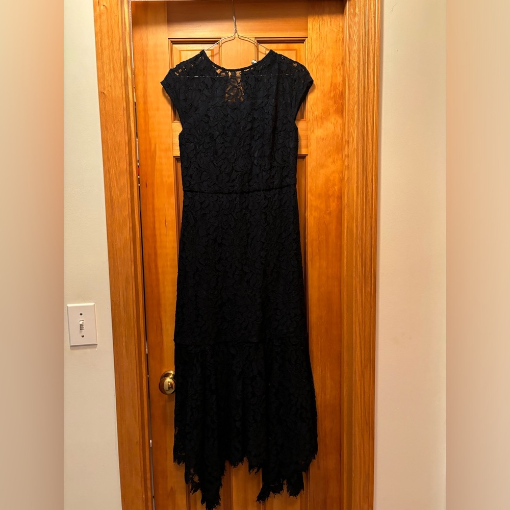 Banana Republic Navy Blue Midi dress